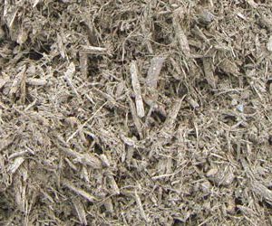 Double-ground hardwood bark mulch